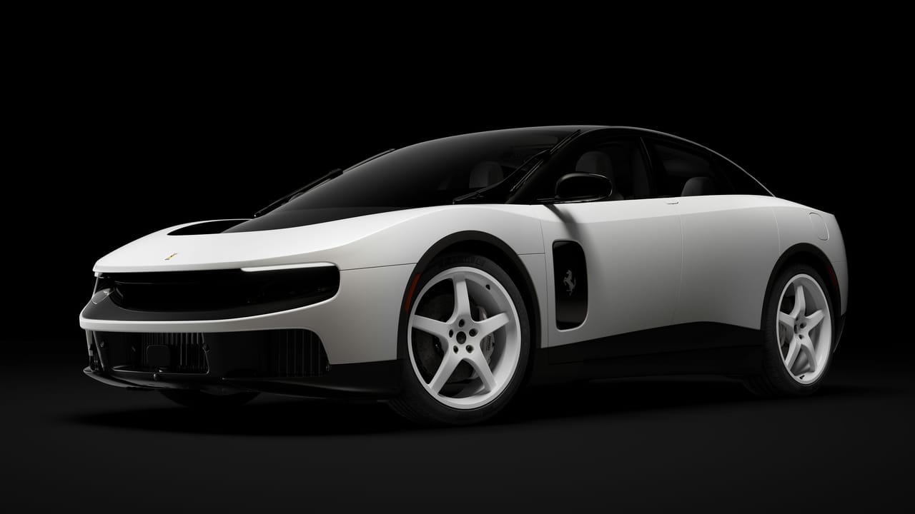 The very first Ferrari Luce is being auctioned for charity